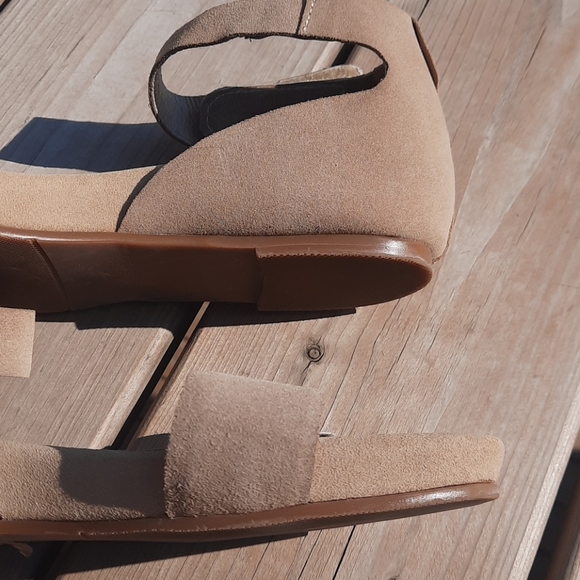 L’Atelier Noir Rudsak Nude Suede Sandals - Picture 6 of 8